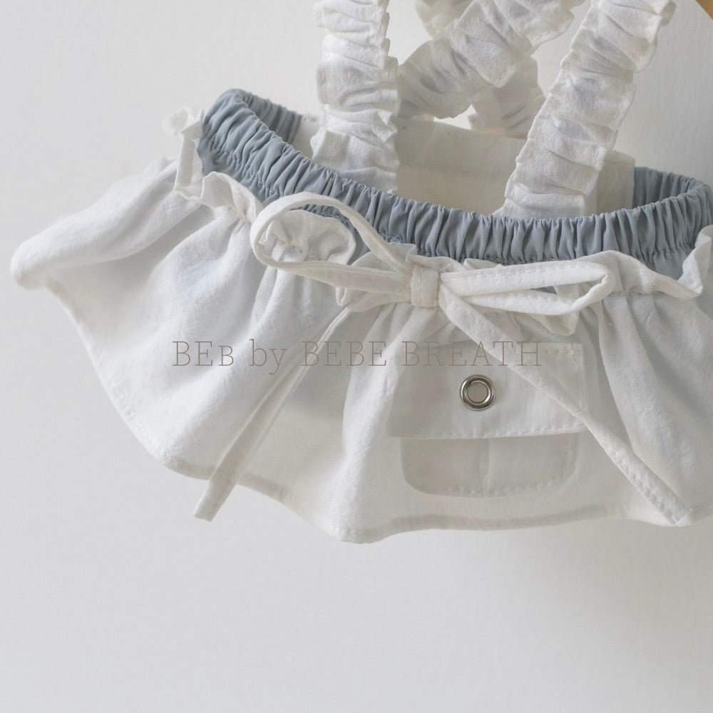 ※予約販売【BeBe Breath】White Low Rise Bustier