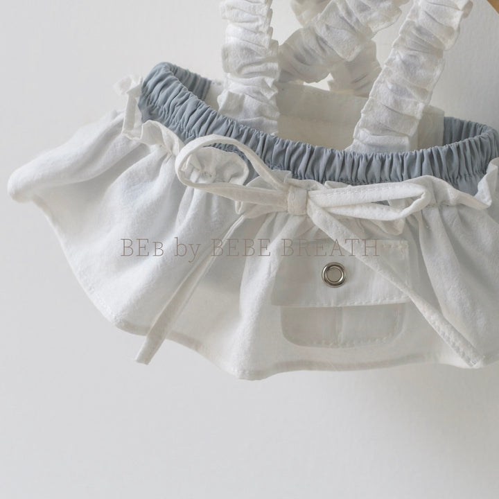 ※予約販売【BeBe Breath】White Low Rise Bustier