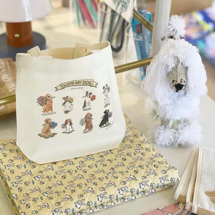 即納【OOPS! MY DOG】Mini Walking Tote Bag（Odd Dog）