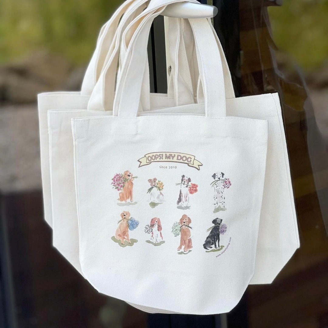 即納【OOPS! MY DOG】Mini Walking Tote Bag（Odd Dog）