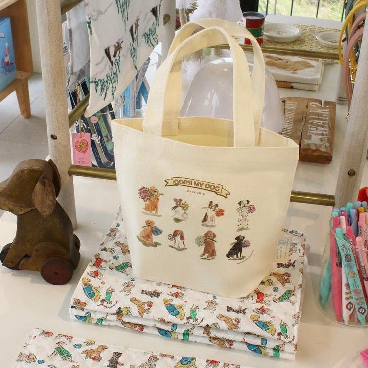 即納【OOPS! MY DOG】Mini Walking Tote Bag（Odd Dog）