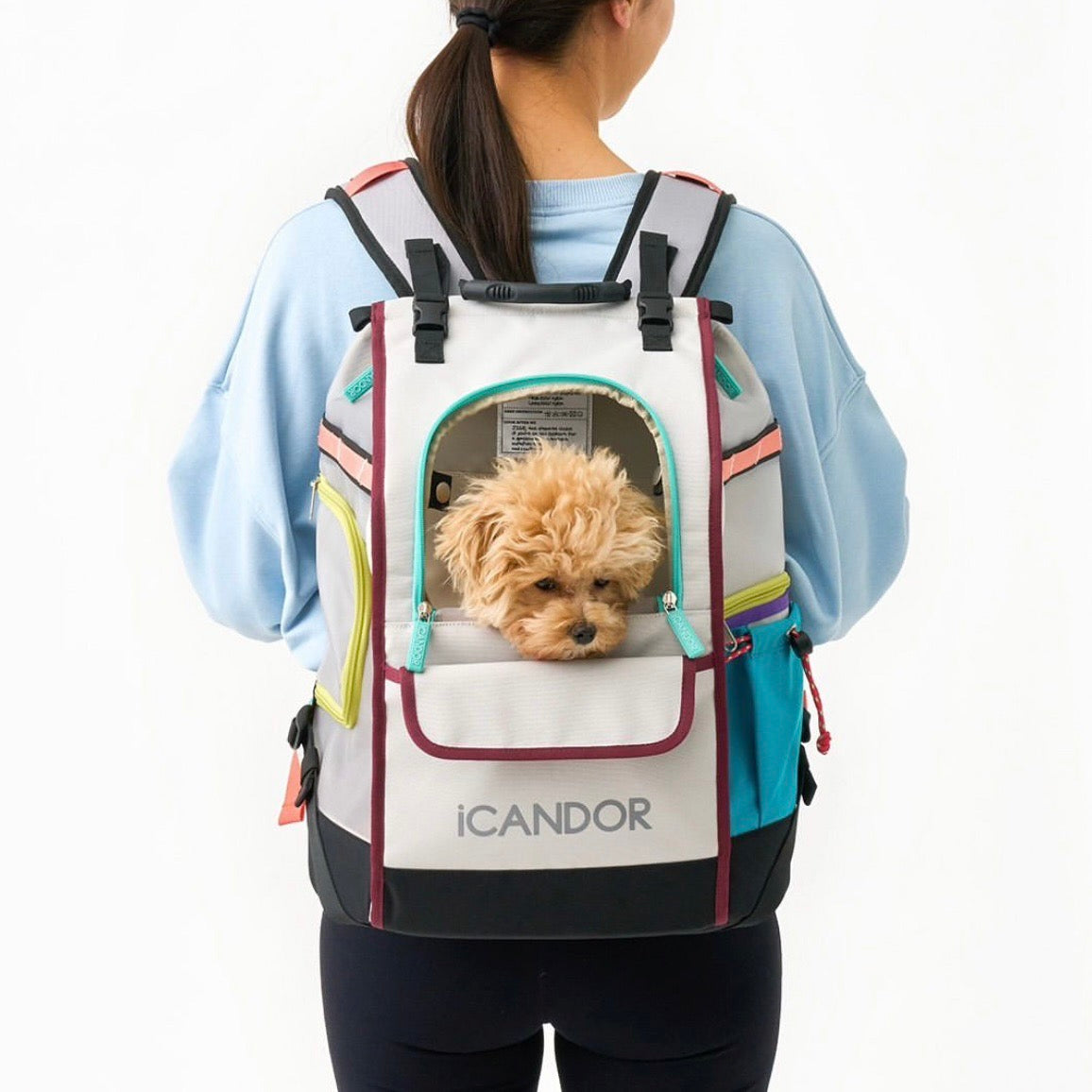 ※予約販売【iCANDOR】JIGE bag（Misty Gray）