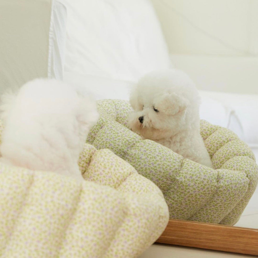※予約販売【azalea】Canele Cushion（New Flower Violet）