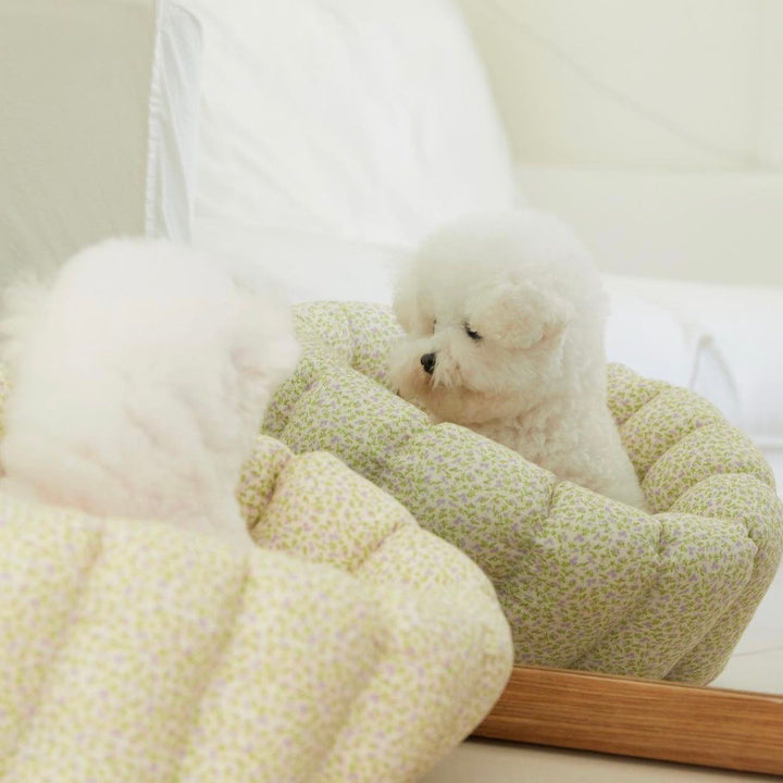 ※予約販売【azalea】Canele Cushion（New Flower Violet）