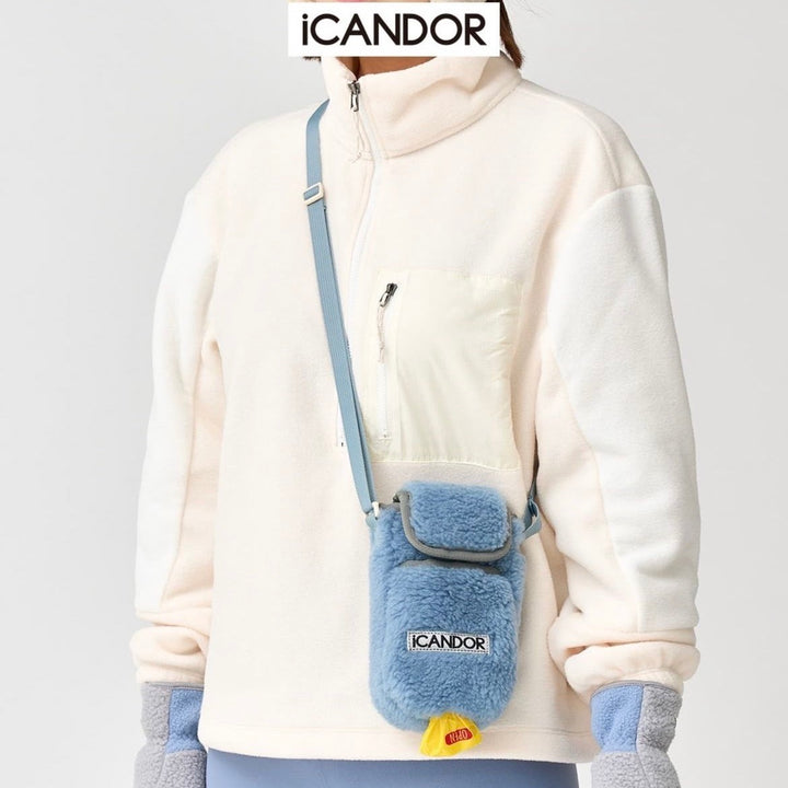 即納【iCANDOR】CASHEW NUT BAG（BLUE BELL）