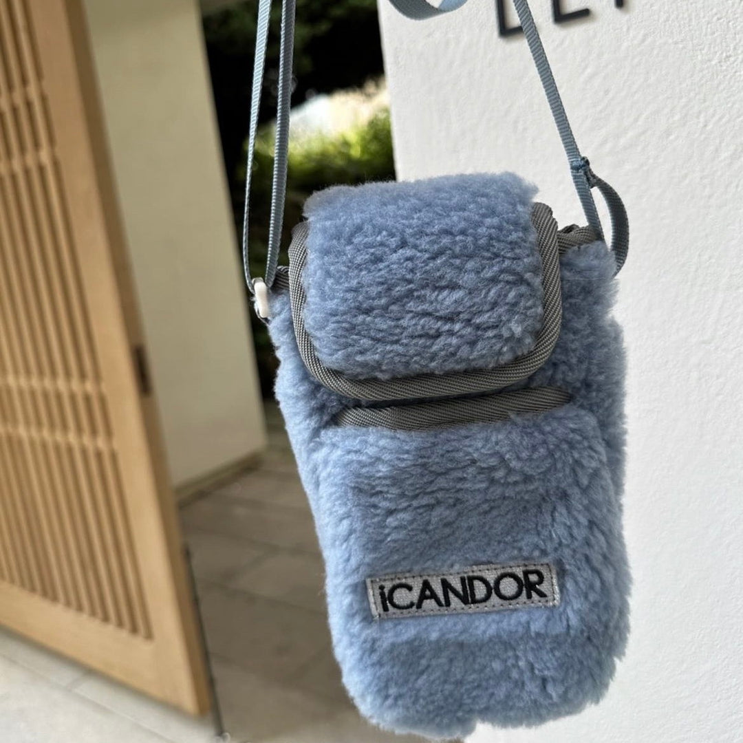 即納【iCANDOR】CASHEW NUT BAG（BLUE BELL）