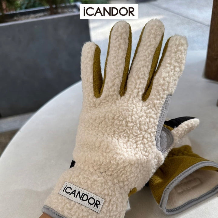 即納【iCANDOR】ADVENTURE GLOVE GRIP MASTER（MELLOW VANILLA）