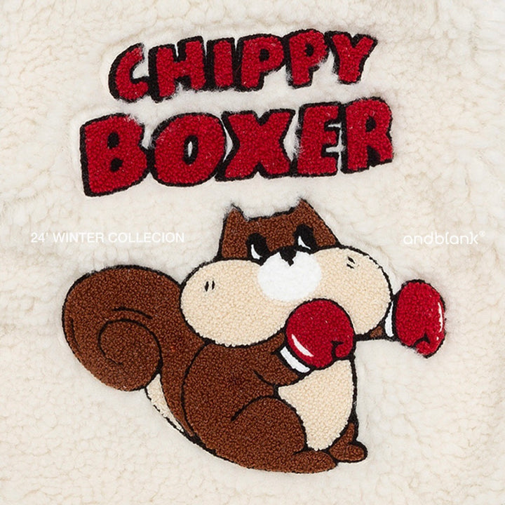 ※予約販売【andblank】Chippy Boxer Fleece Heat Padding