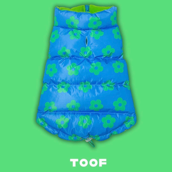 ※予約販売【TOOF】DAISY REVERSIBLE PUFFER（BLUE）