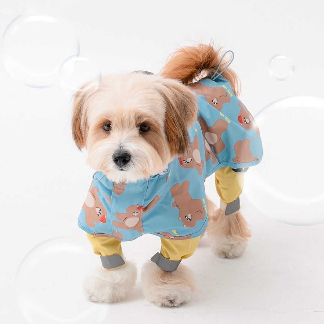 即納【BITE ME】Easy Peasy Body Cover Raincoat（3 colors）