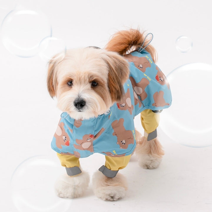 即納【BITE ME】Easy Peasy Body Cover Raincoat（3 colors）