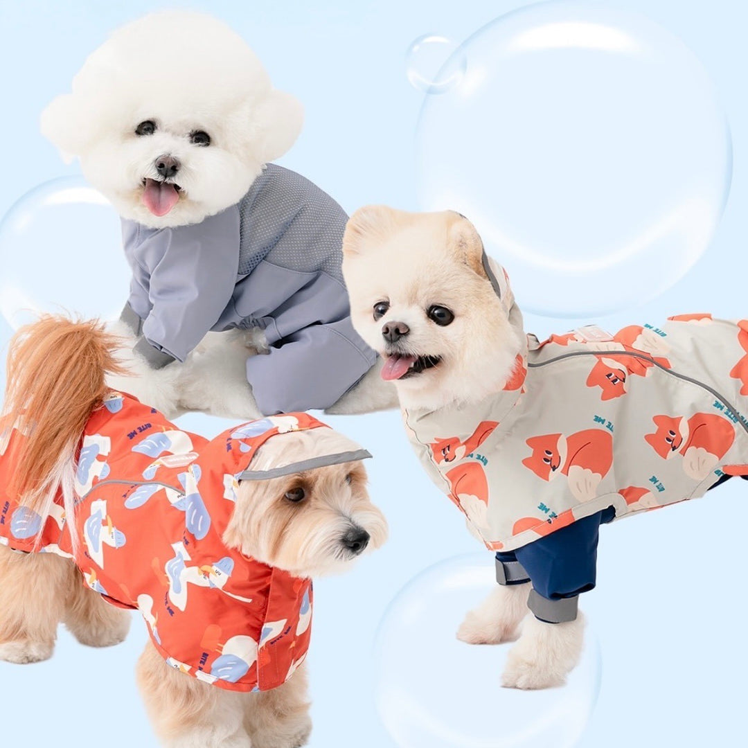 即納【BITE ME】Easy Peasy Body Cover Raincoat（3 colors）