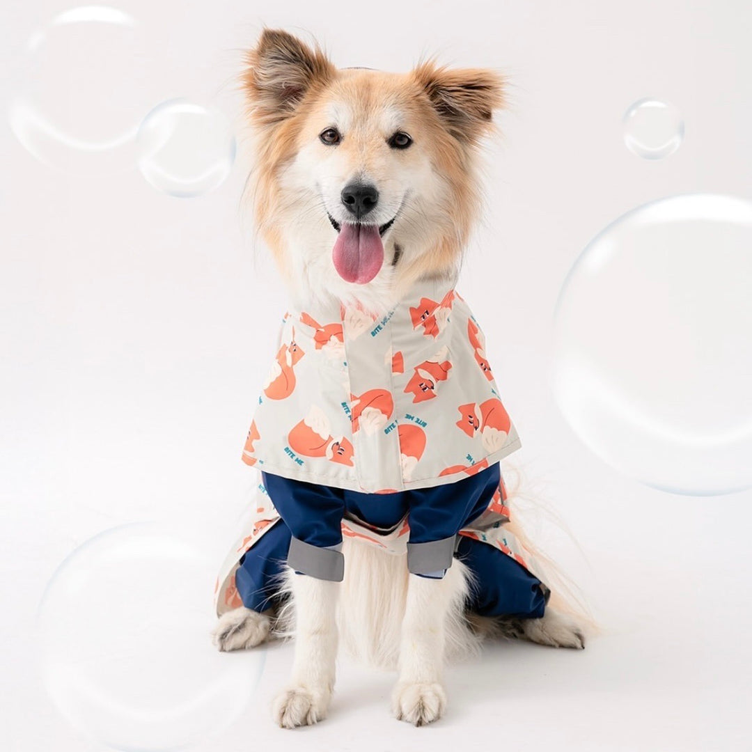 即納【BITE ME】Easy Peasy Body Cover Raincoat（3 colors）