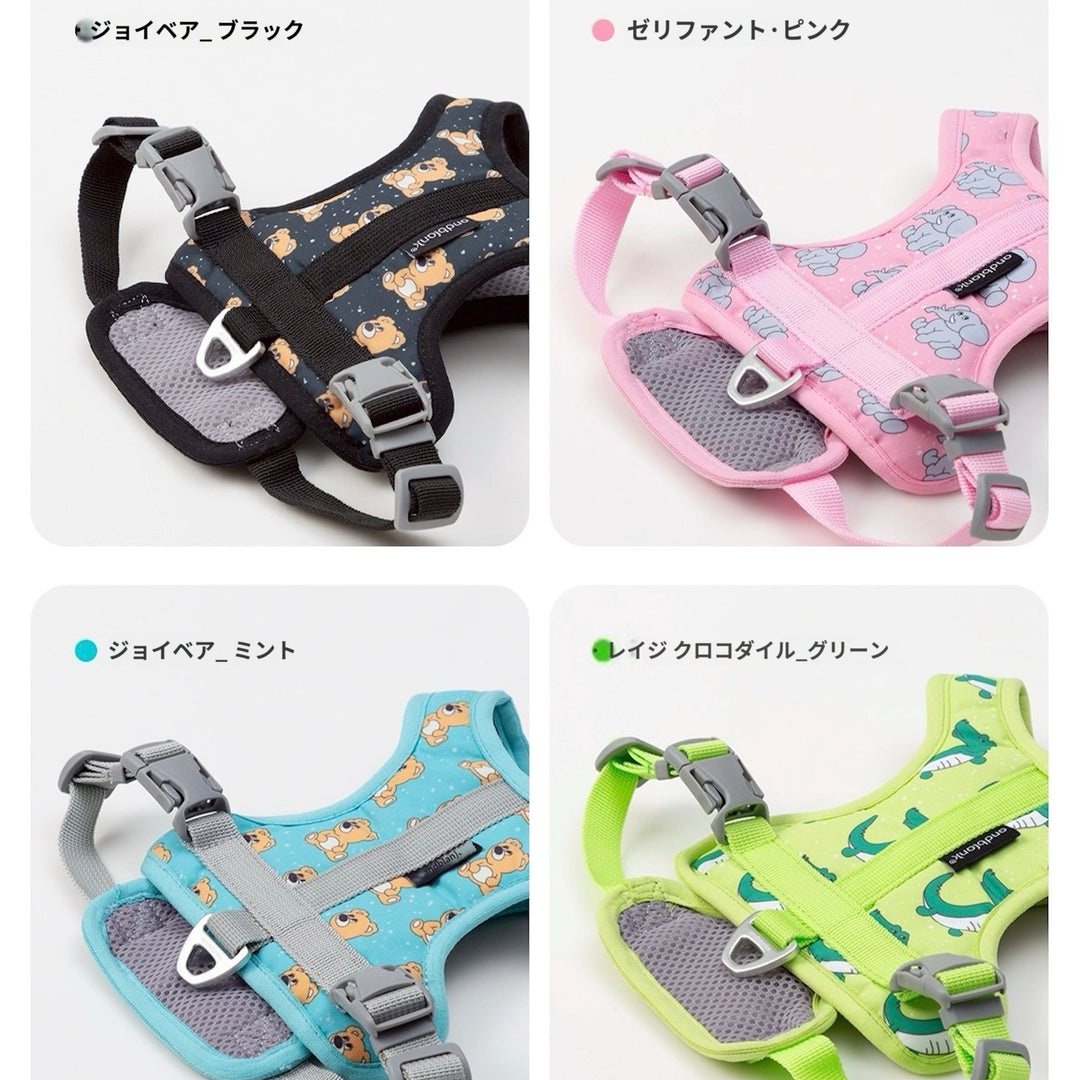 ※予約販売【andblank】ICONIC Joy Bear Harness（Black）