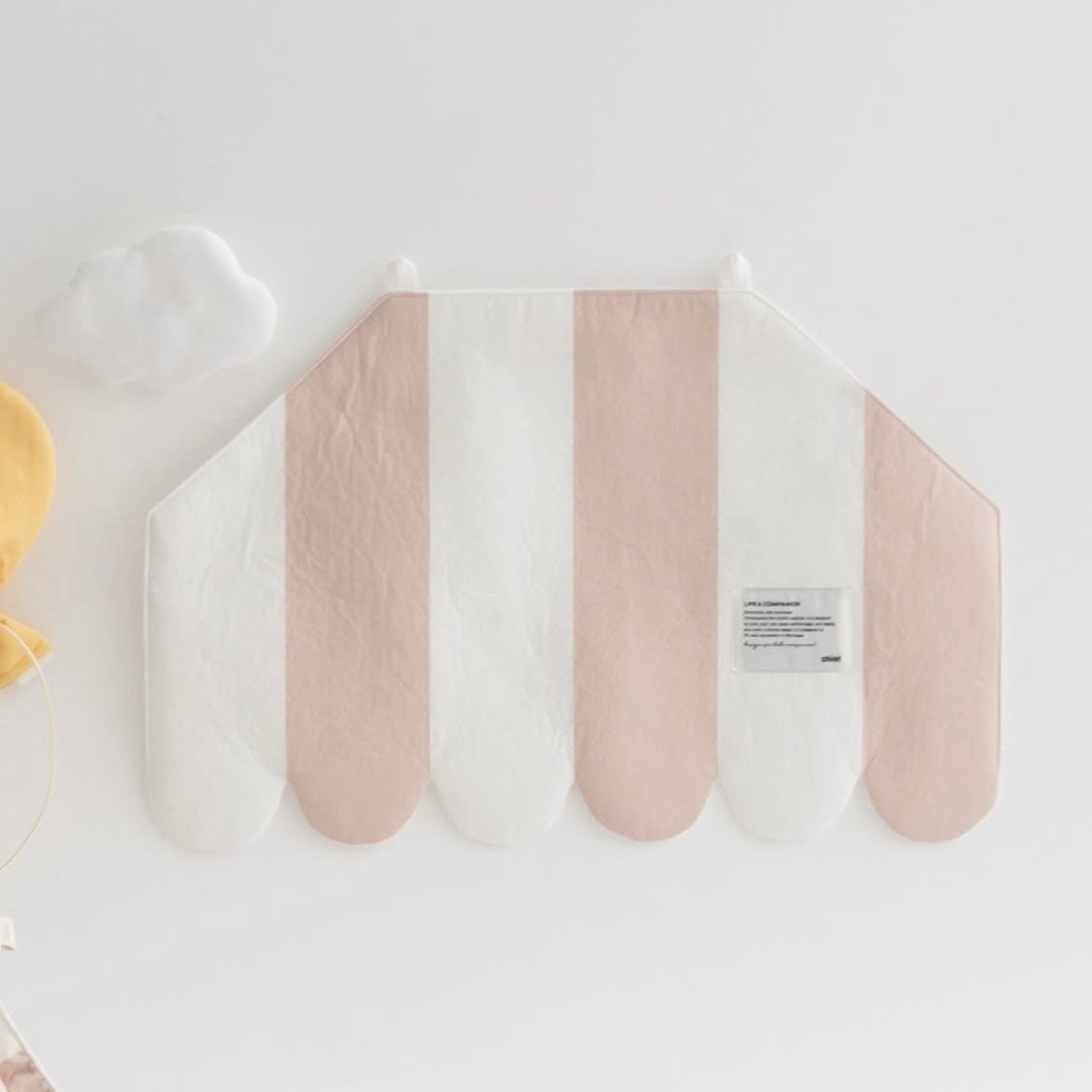 ※予約販売【Chiot】Canopy Material  Poster Cosy Stripe（3 color）