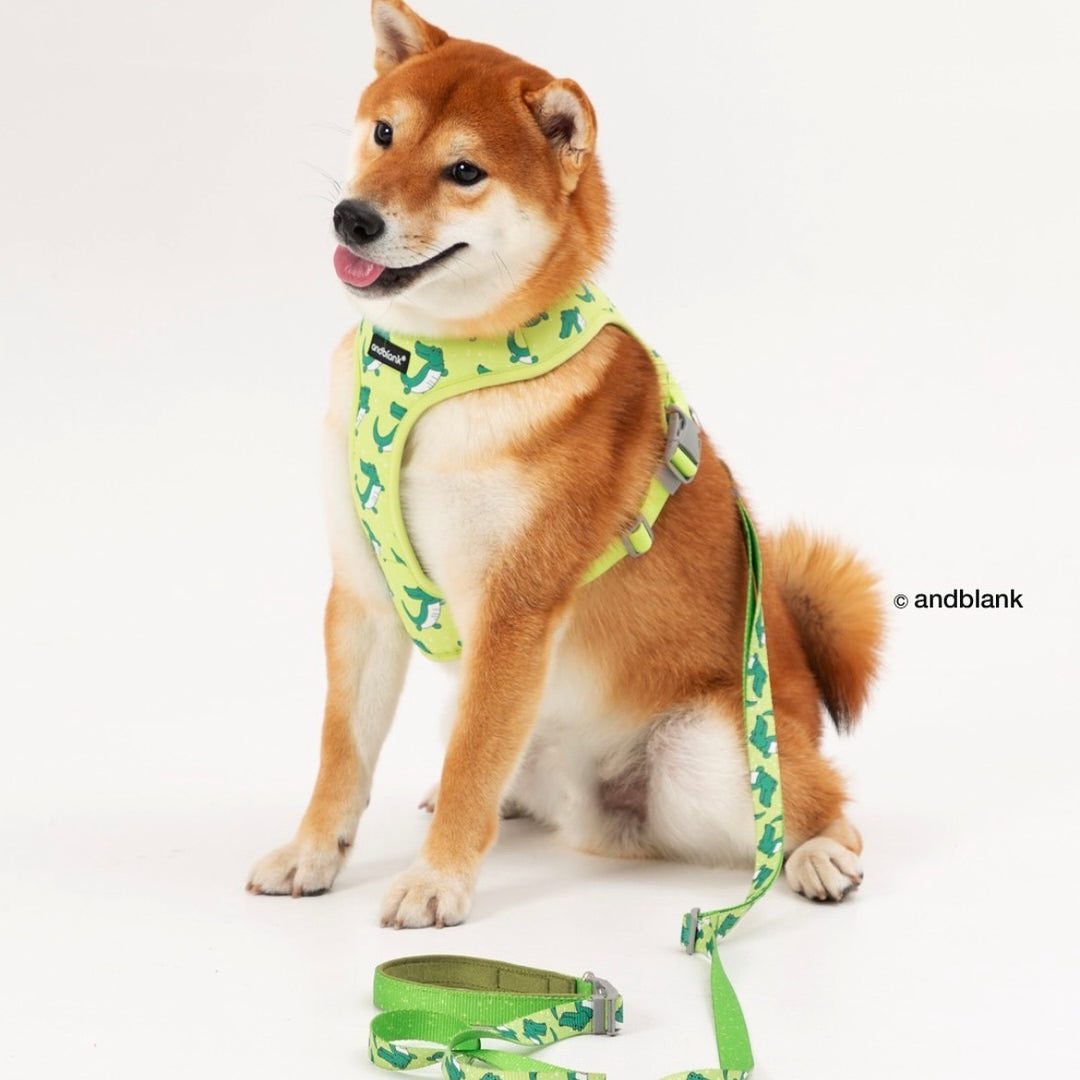 即納【andblank】ICONIC Lazy Crocodile Harness（Green）