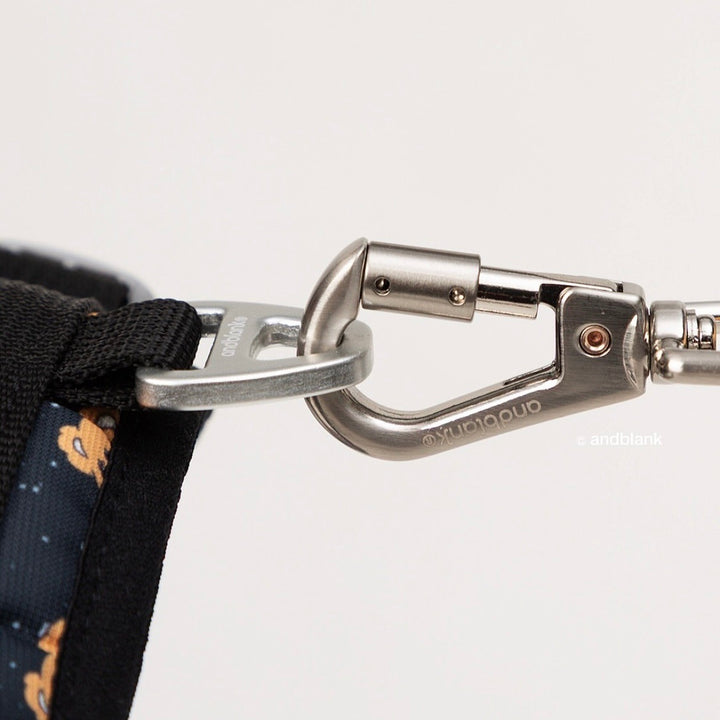 即納【andblank】ICONIC Joy Bear Hands Free Leash（Black）