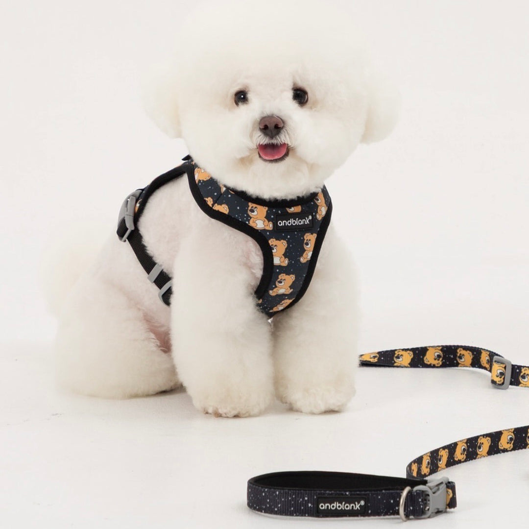 即納【andblank】ICONIC Joy Bear Hands Free Leash（Black）