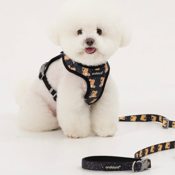 即納【andblank】ICONIC Joy Bear Hands Free Leash（Black）