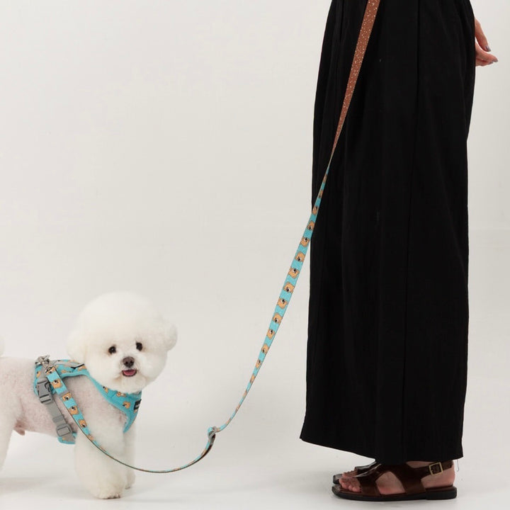 即納【andblank】ICONIC Joy Bear Hands Free Leash（Mint）