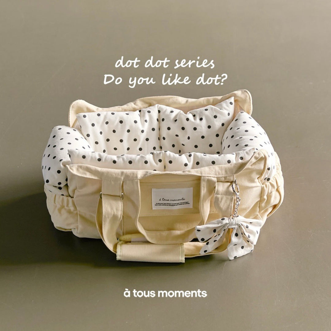※予約販売【a tous moments】Partir bag - 4color（Dot Cushion + Shoulder Pad Set）