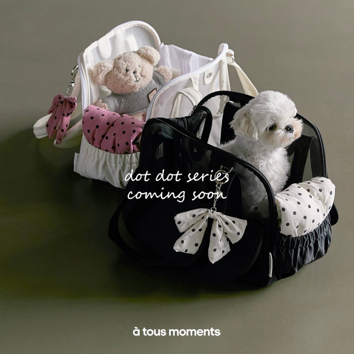 ※予約販売【a tous moments】Frou Frou Bag - 2color（Dot Cushion + Shoulder Pad Set）