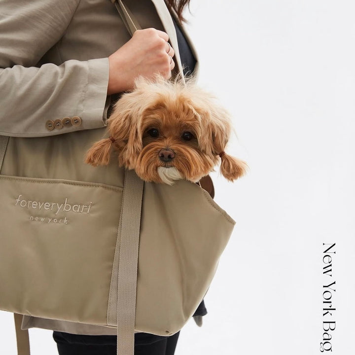※予約販売【foreverybari】New York Bag（Beige）