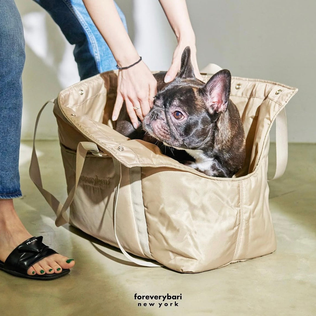 ※予約販売【foreverybari】New York Bag（Beige）