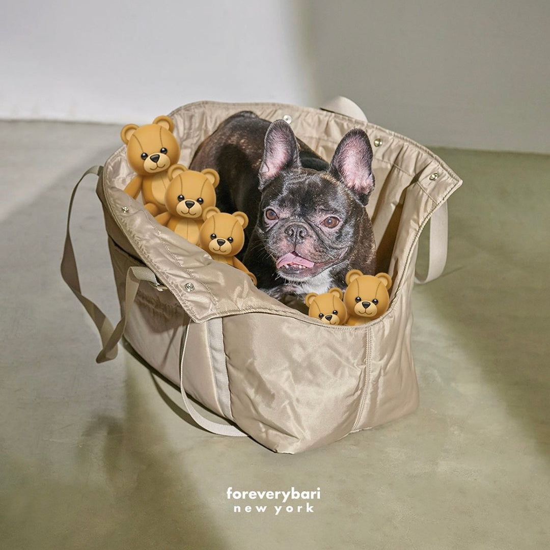 ※予約販売【foreverybari】New York Bag（Beige）