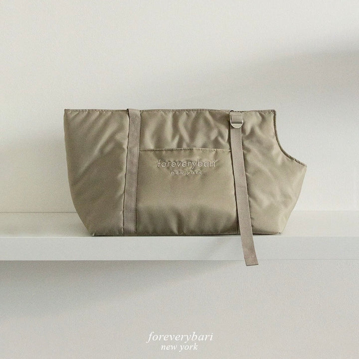 ※予約販売【foreverybari】New York Bag（Beige）