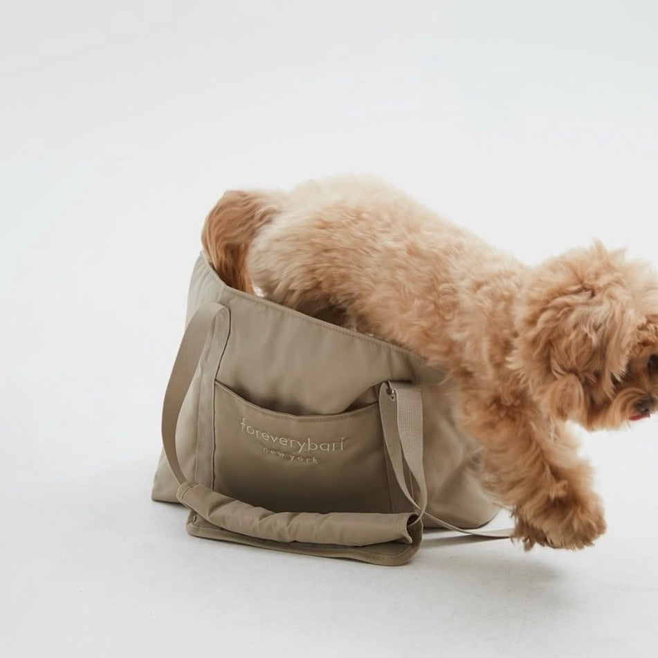 ※予約販売【foreverybari】New York Bag（Beige）