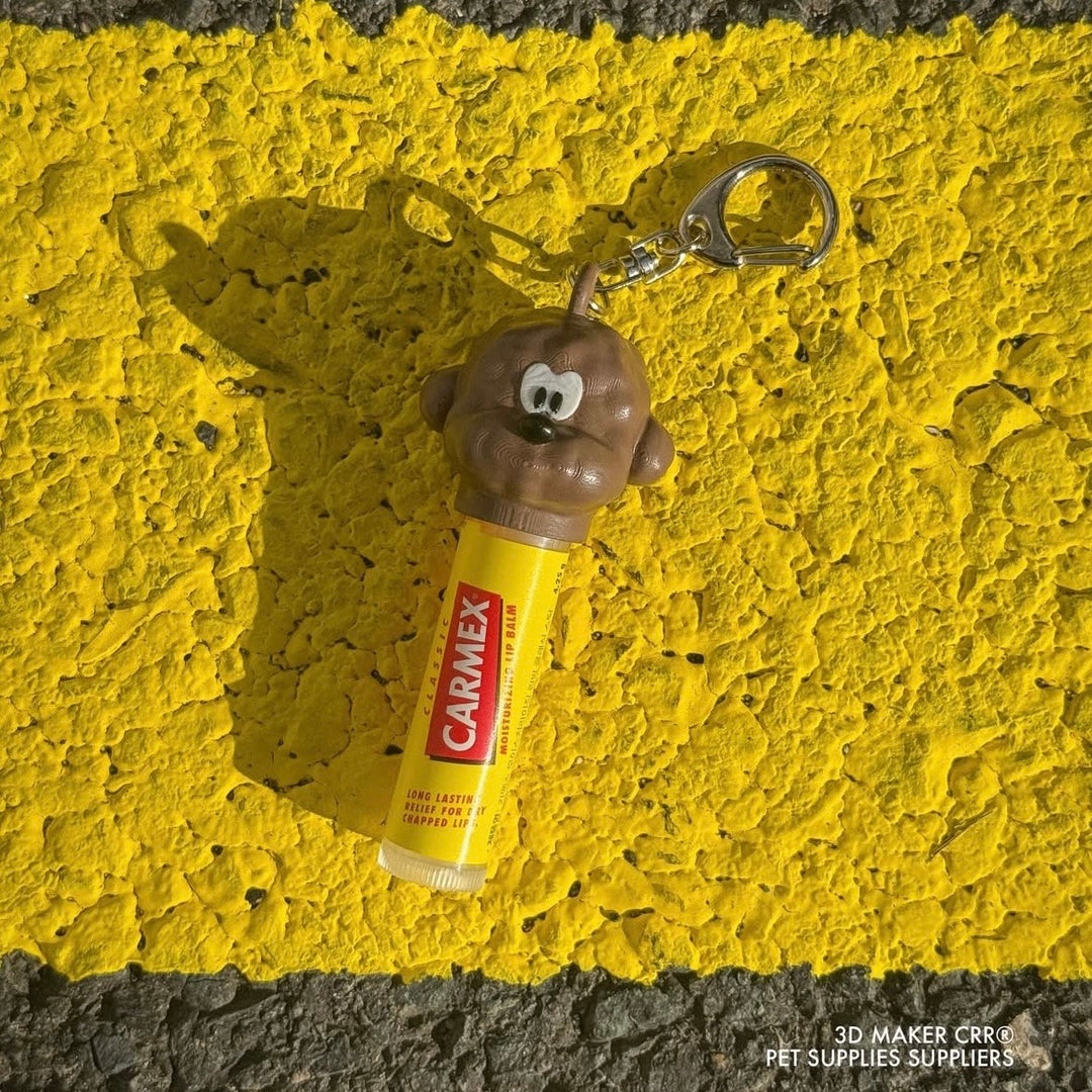 ※予約販売【CRR】Character Lip Cover（Poodle Brown）