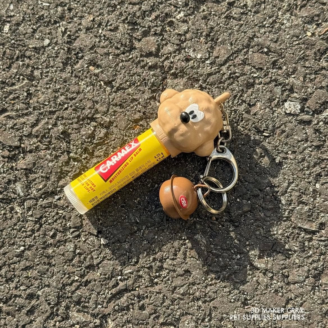 ※予約販売【CRR】Character Lip Cover（Poodle Apricot）