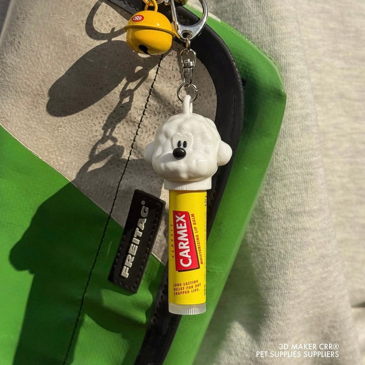 即納【CRR】Character Lip Cover（Poodle White）