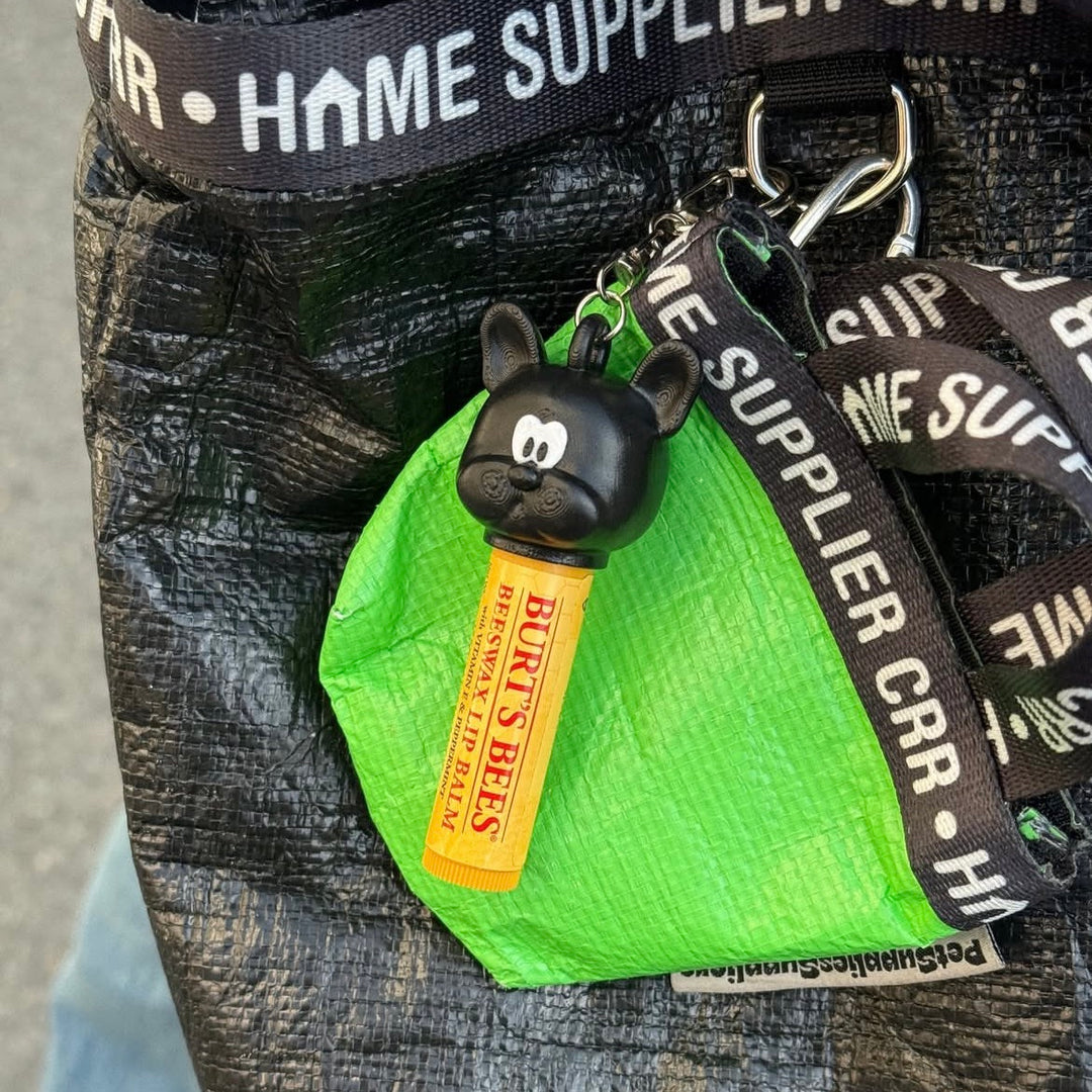 ※予約販売【CRR】Character Lip Cover（French Bulldog Silver）