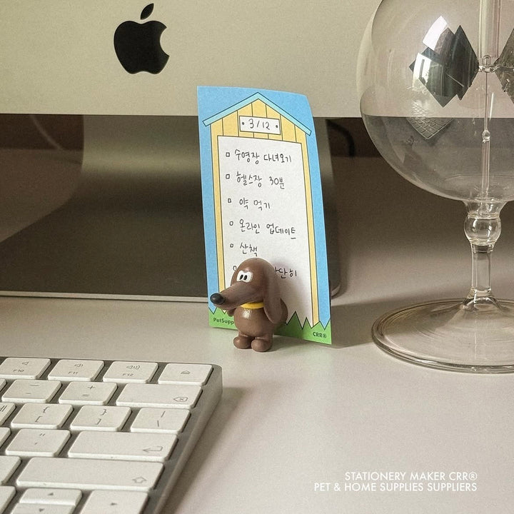 ※予約販売【CRR】Memo Magnet（Brown Dachs）