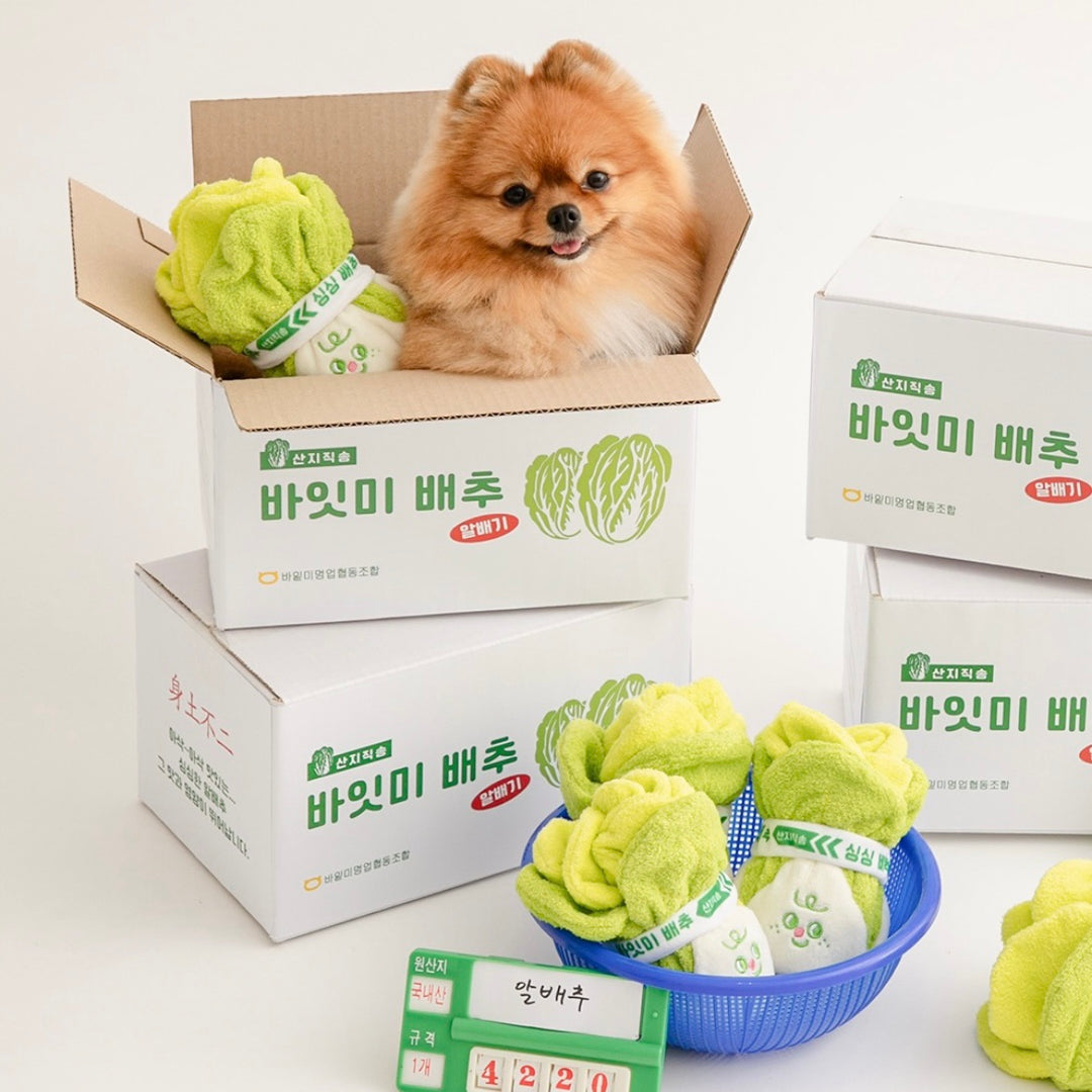 即納【BITE ME】Napa Cabbage Toy