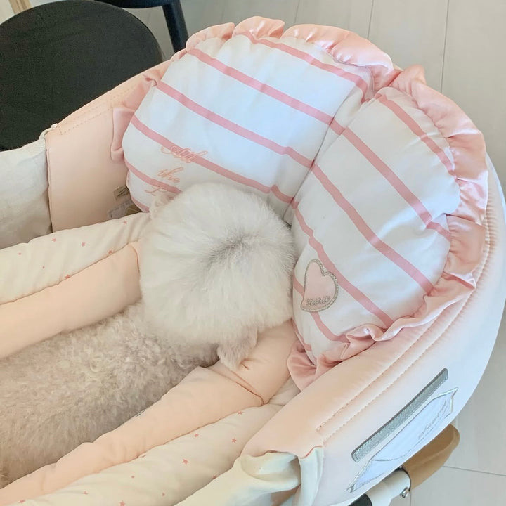 ※予約販売【seoru】House front pillow（Pink）