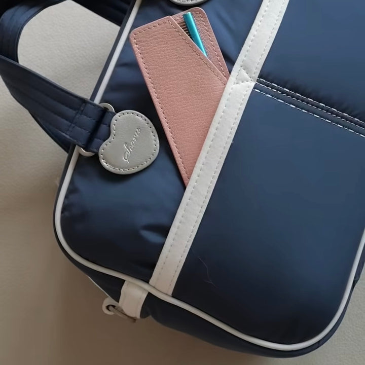 ※予約販売【seoru】Ice Picnic Bag（Navy）｜犬用バッグ