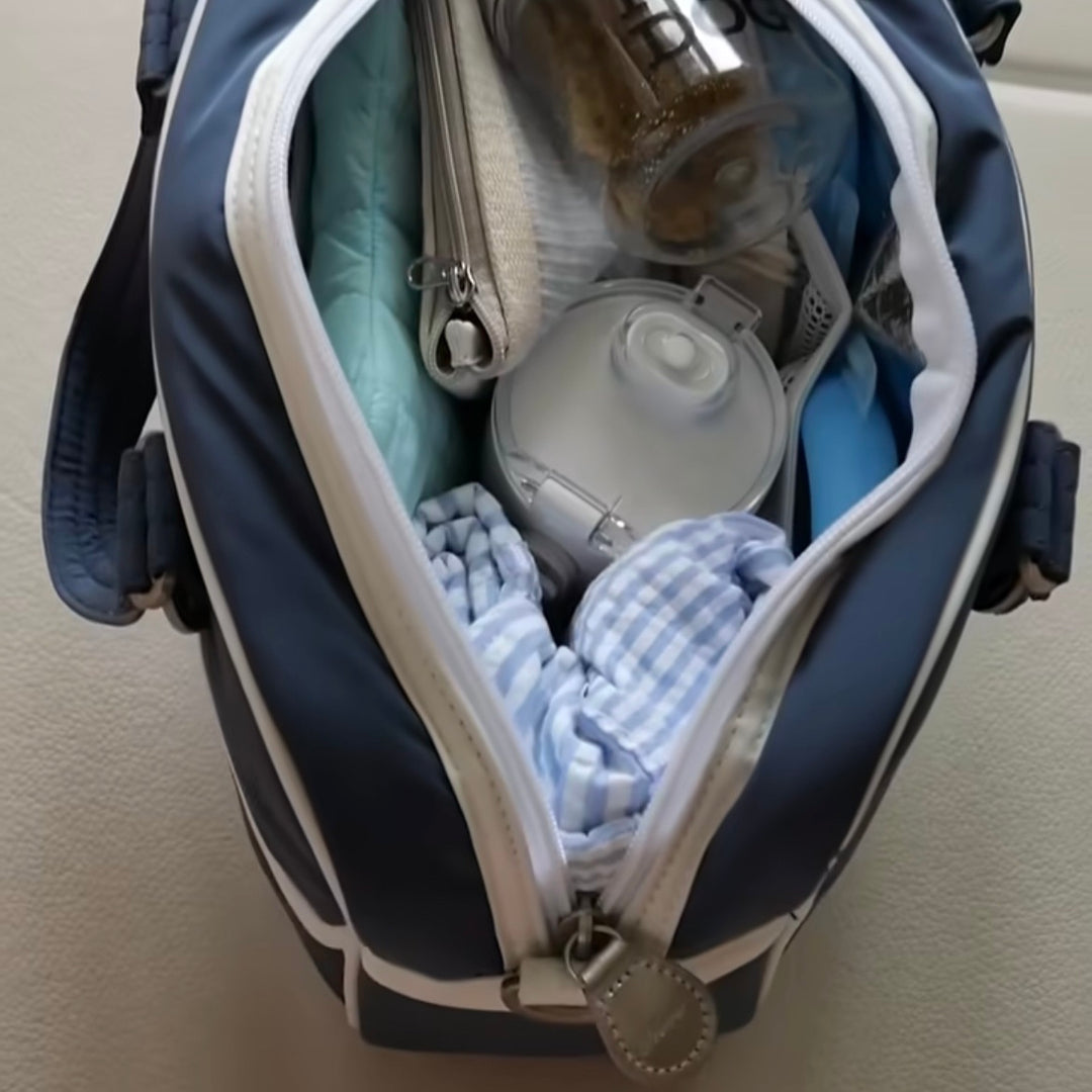 ※予約販売【seoru】Ice Picnic Bag（Navy）｜犬用バッグ