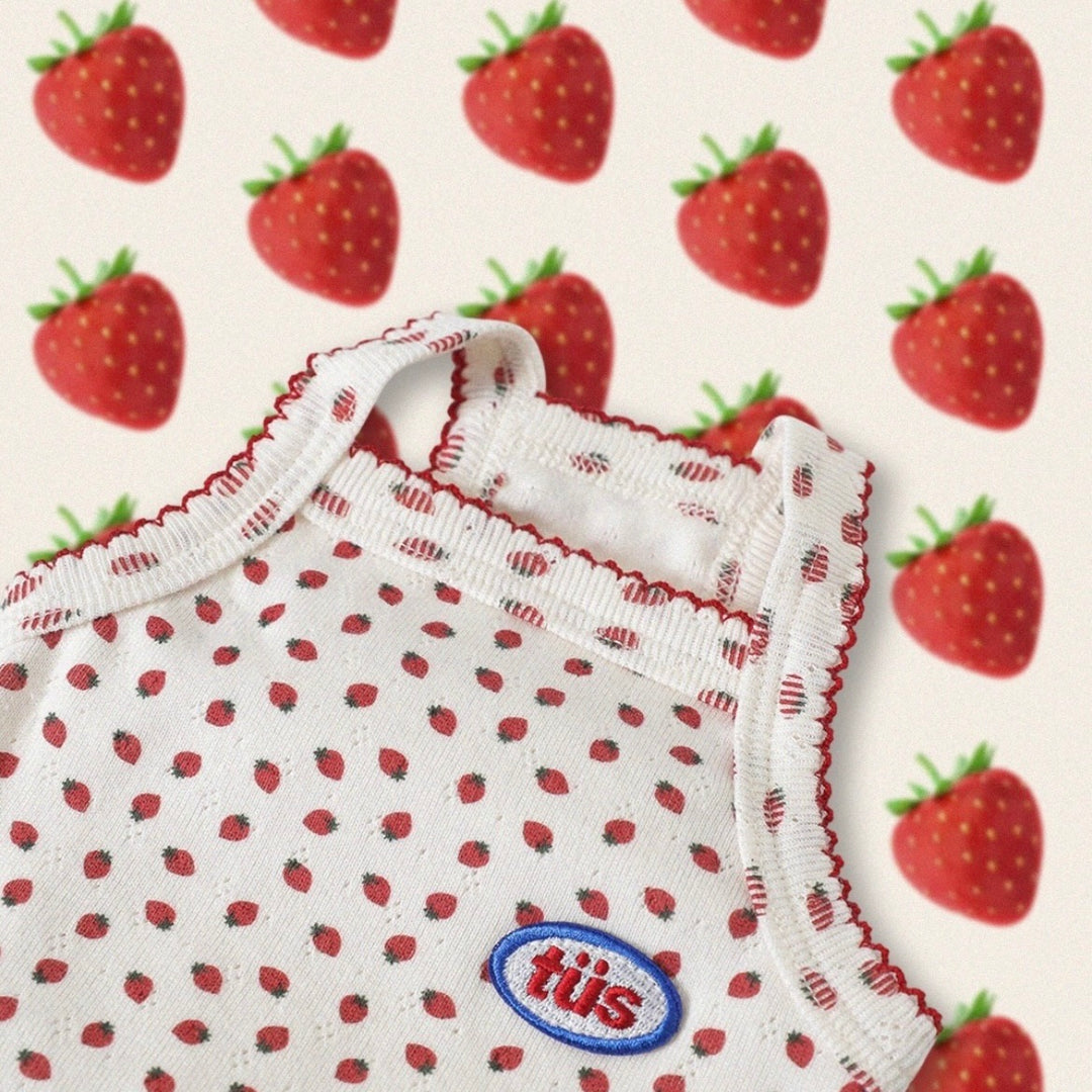 ※予約販売【TUSTUS】Strawberry top