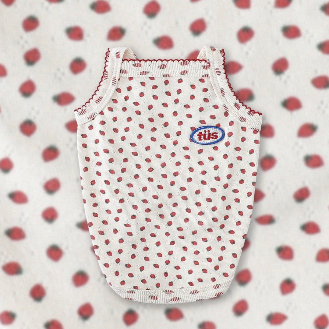 ※予約販売【TUSTUS】Strawberry top