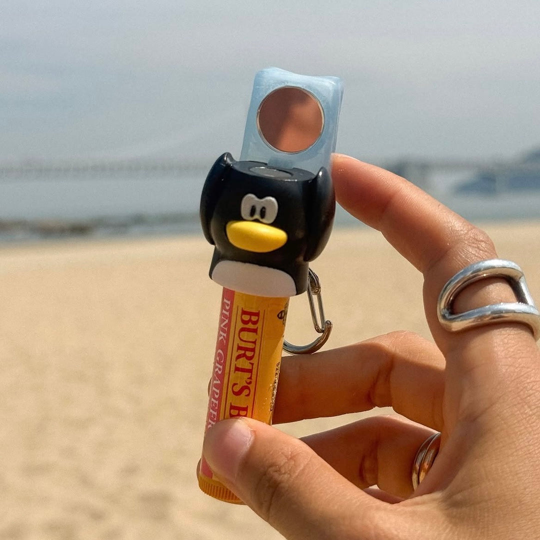 ※予約販売【CRR】Character Mirror Lip Cover（Ice Penguin）