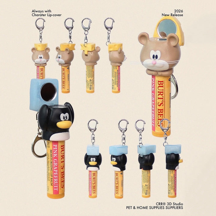 ※予約販売【CRR】CRR Character Mirror Lip Cover（Cheese Mouse）