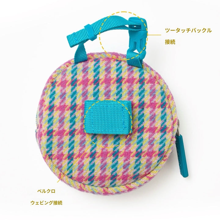 即納【iCANDOR】DINGLE-DANGLE BAG（EDINBURGH CHECK）