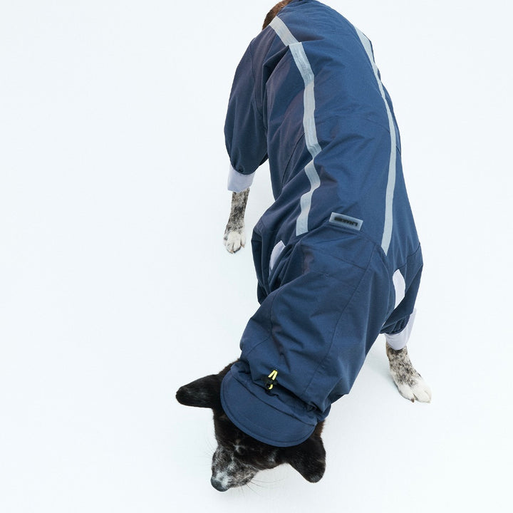 ※予約販売【munikund】LAUTER RAIN OVERALL（NAVY）