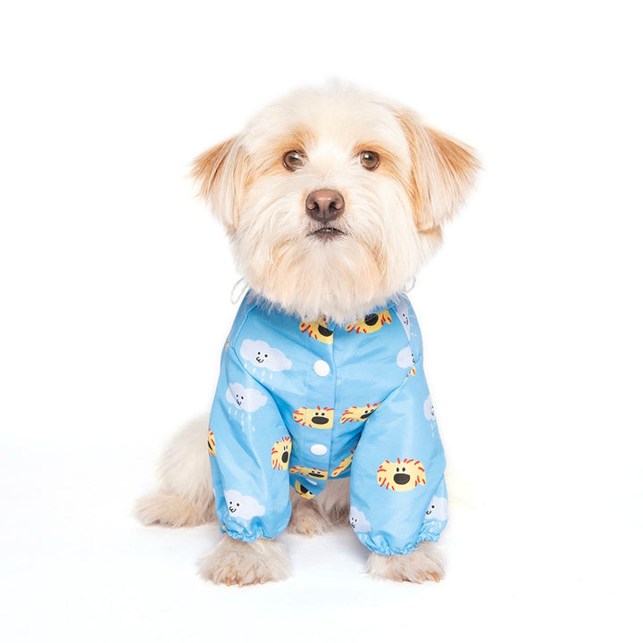 即納【noonoosoom】Noonoo buddy rain jacket（Sky）