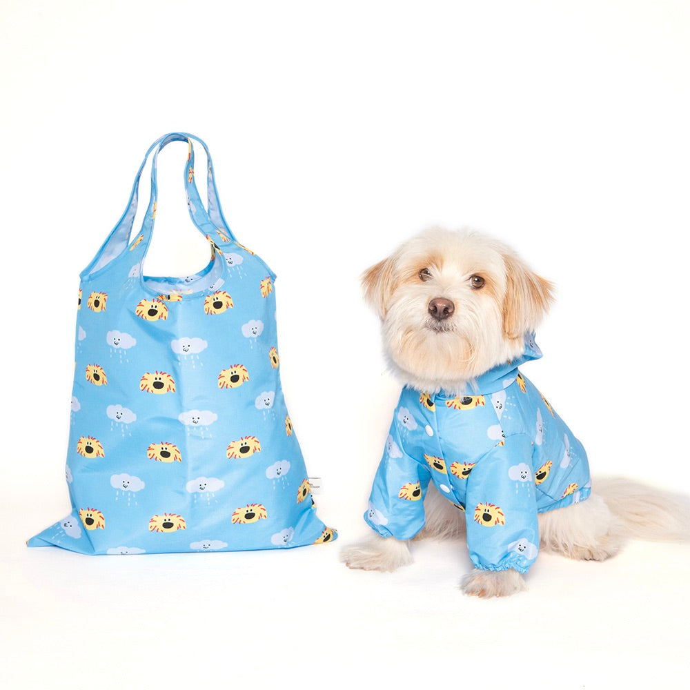即納【noonoosoom】Noonoo buddy rain jacket（Sky）