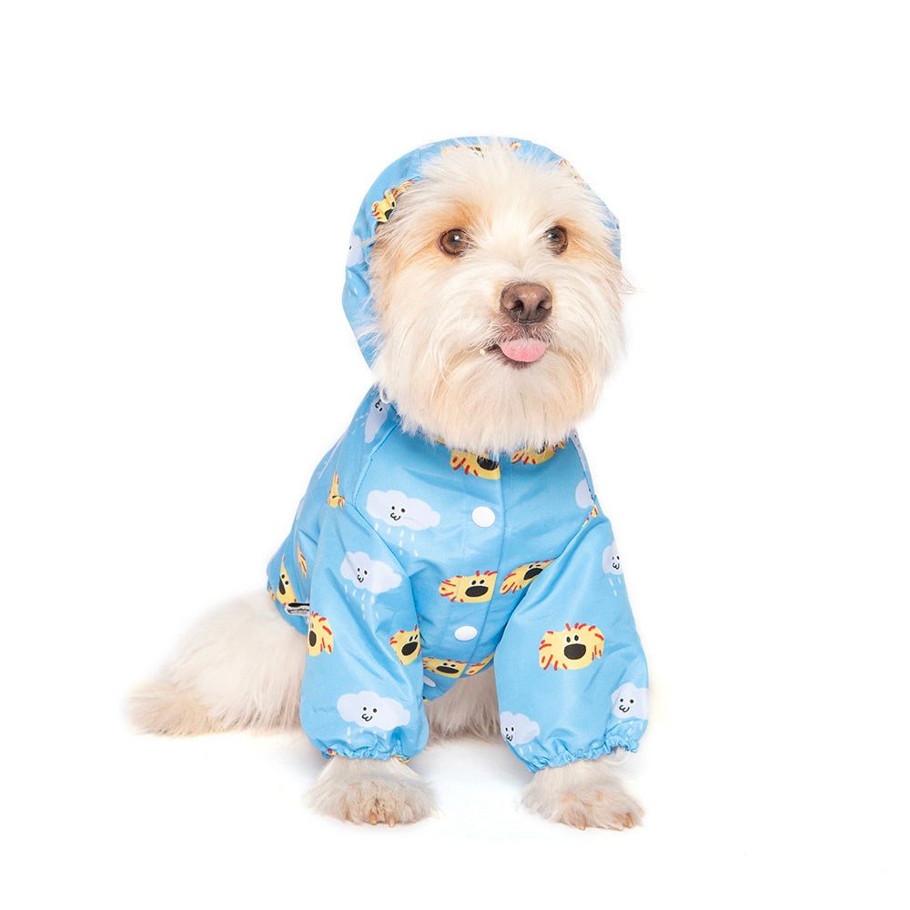 即納【noonoosoom】Noonoo buddy rain jacket（Sky）