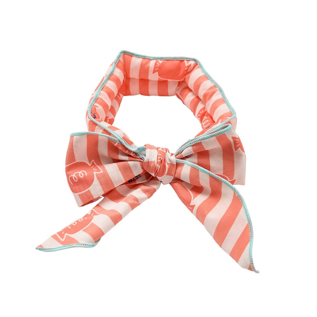 ※予約販売【munikund】COOL SCARF（Candy Orange）